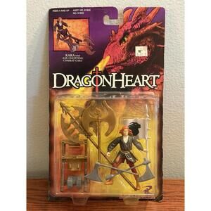 Dragonheart KARA 1995 Vintage Kenner Action Figure Box Great Christmas Gift
